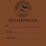 Load image into Gallery viewer, Mbingo Mountain Coffee gift card
